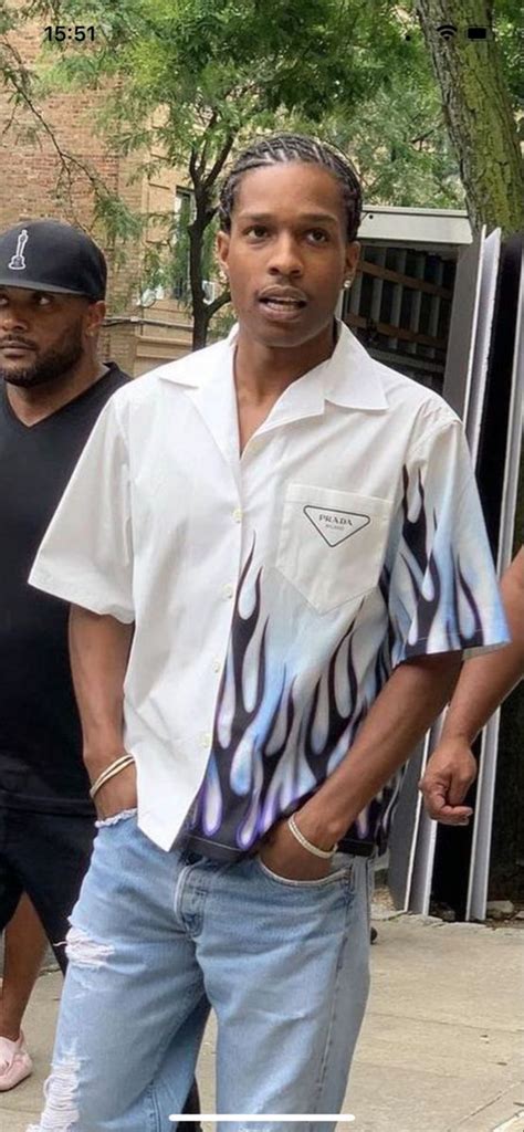 prada shirt asap rocky|rocky Prada adidas originals.